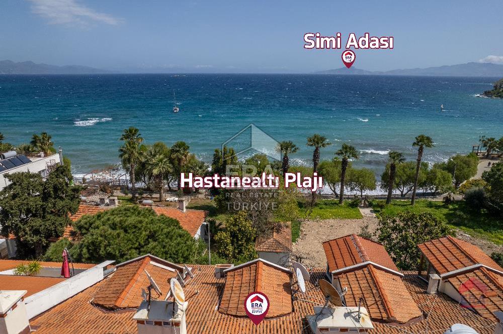 Datça’nın Merkezinde, Deniz Manzaralı 140 m2  3+1 Kiralık Daire 
