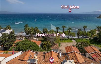 Datça’nın Merkezinde, Deniz Manzaralı 140 m2  3+1 Kiralık Daire 