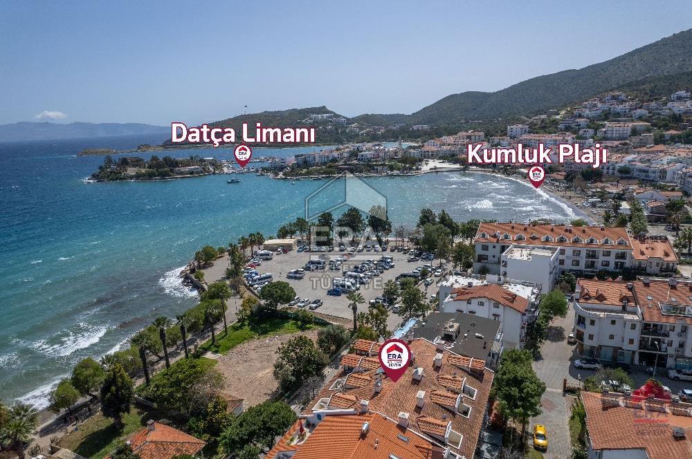 Datça’nın Merkezinde, Deniz Manzaralı 140 m2  3+1 Kiralık Daire 