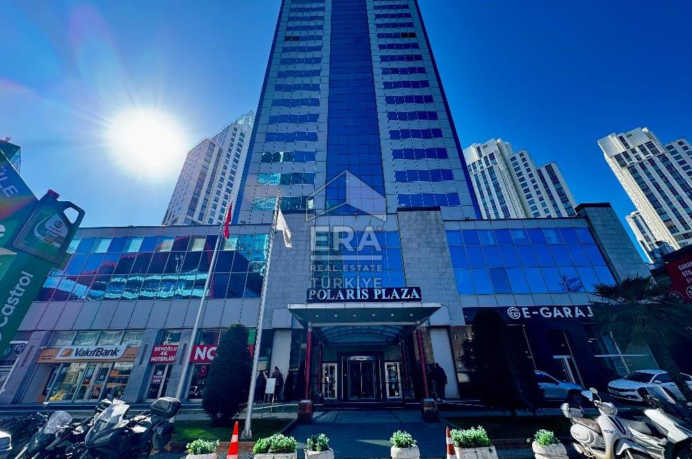 Maslak Polaris Plaza 18. Kat 250 m2 Satılık Ofis Plaza Katı