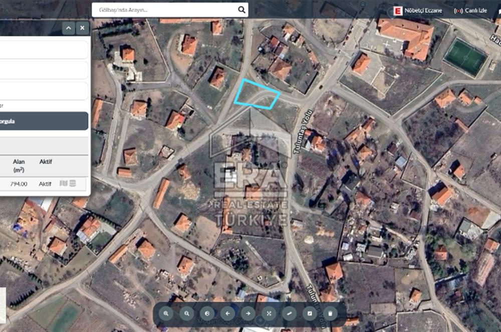 GÖlBAŞI HACILAR'DA VİLLA İMARLI GÖL MANZARALI SATILIK ARSA