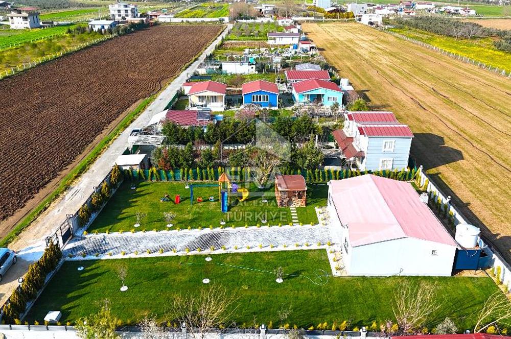 MENDERESTE 1080 M2 ARAZİ 110 M2 MÜSTAKİL EV CENNETTEN BİR KÖŞE