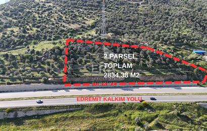 DENİZ MANZARALI EDREMİT KALKIM YOLU TOKİ YANI SATILIK ARSA