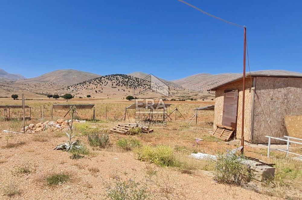 ANTALYA KORKUTELİ AVDAN SATILIK TEK TAPU ARAZİ VE PREFABRİK EV