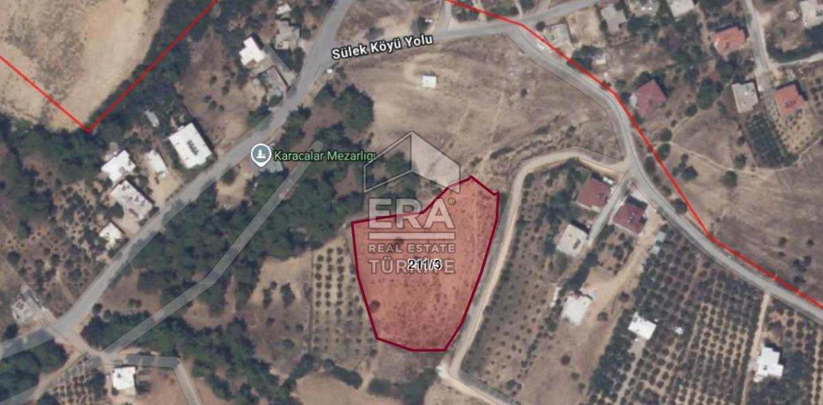 MANAVGAT KARACALAR MAHALLESİN'DE 2.604 M2 SATILIK TARLA 