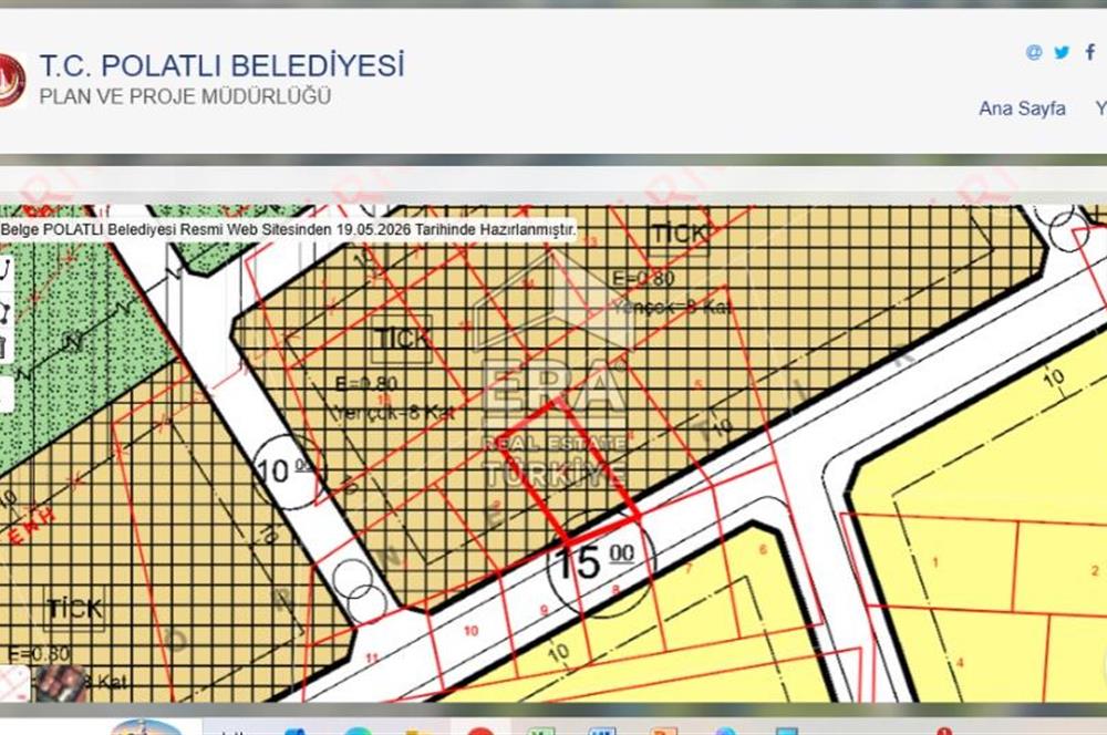 ERA SÖZ GAYRİMENKUL’DEN ANKARA POLATLI’DA SATILIK ARSA