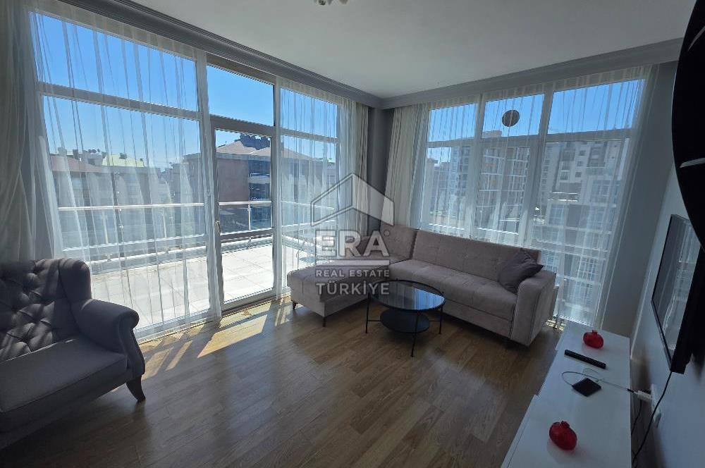 KURTKÖY TERAS İSTANBUL'DA EŞYALI BÜYÜK TERASLI 2+1 KİRALIK DAİRE