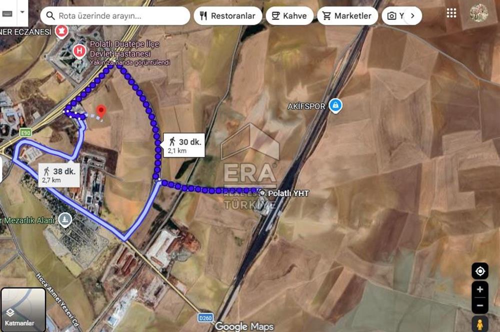 ERA SÖZ GAYRİMENKUL’DEN ANKARA POLATLI’DA SATILIK ARSA