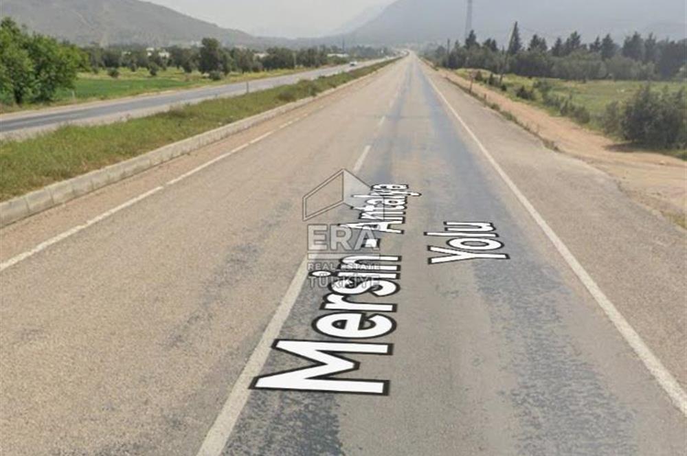 Mersin-Antalya(D400)Yolu Üzeri-Denize 3 Km-(30 DÖNÜM)Tek Parsel
