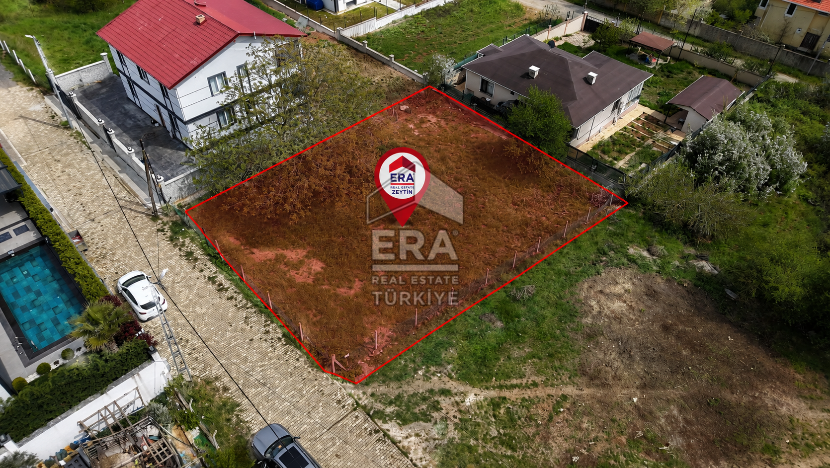 İstanbul Çatalca Kestanelik Mahallesi'nde Satılık İmarlı Köşe Parsel Arsa