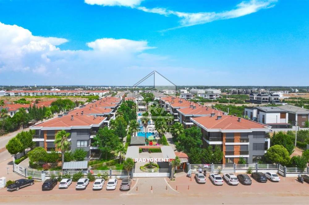 ANTALYA DÖŞEMEALTI ALTIN KALE RADYO KENT SİTESİ EŞYALI HAVUZLU GÜVENLİKLİ KİRALIK DAİRE