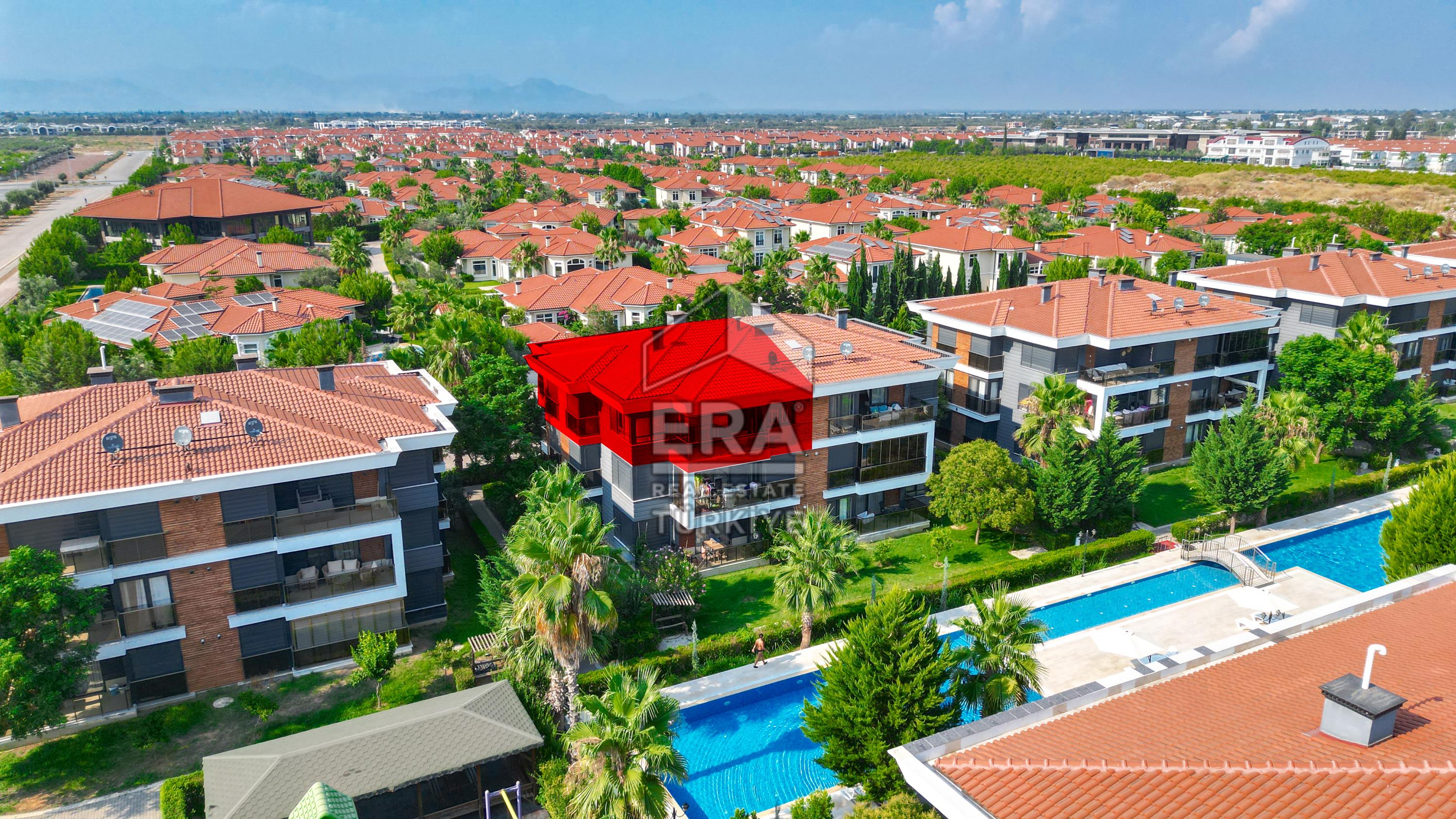 ANTALYA DÖŞEMEALTI ALTIN KALE RADYO KENT SİTESİ EŞYALI HAVUZLU GÜVENLİKLİ KİRALIK DAİRE
