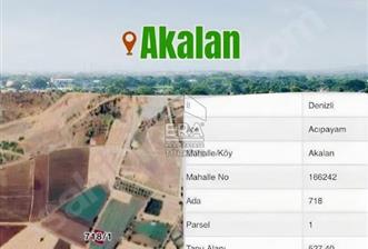 ACIPAYAM AKALANDA TARLA FİYATINA B+2 ARSA - 1 - 15268