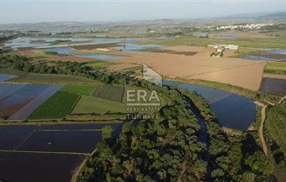 Era Söz'den Manyas'ta Dere Kenarı Ulaşımı Kolay Sulak Tarla