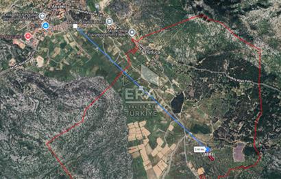 ANTALYA AKSEKİ DUTLUCA MAHALLESİ SATILIK TEK TAPU TARLA