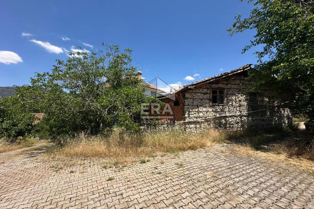 ANTALYA AKSEKİ EMİRAŞIKLAR MAHALLESİ SATILIK TAŞ EV ve ARAZİ