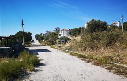 Çandarlı' Kapanmaz Deniz Manzaralı,350m Villa İmarlı,Yola Cephe