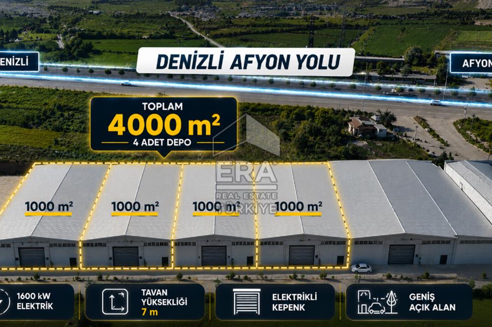 Kocabaş Mahallesi'nde 4.000 m2 Kİralık Kapalı Alan Fabrika