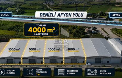 Kocabaş Mahallesi'nde 4.000 m2 Kİralık Kapalı Alan Fabrika