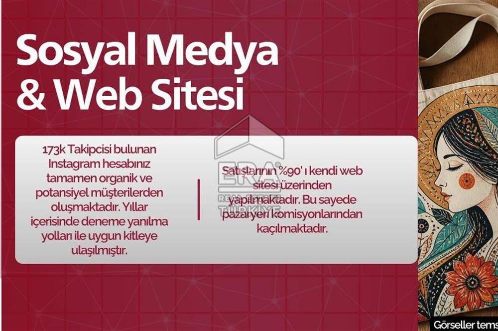 ERA CİTY| 2 YIL AMORTİSMANLI YILLIK 10 MİLYON CİRO YAPAN İŞLETME