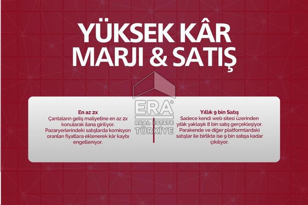 ERA CİTY| 2 YIL AMORTİSMANLI YILLIK 10 MİLYON CİRO YAPAN İŞLETME