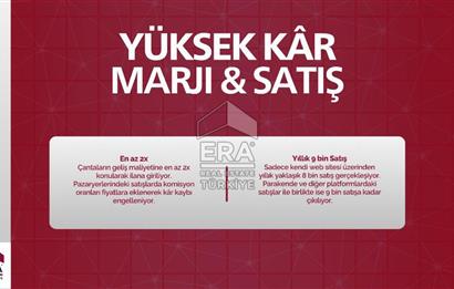 ERA CİTY| 2 YIL AMORTİSMANLI YILLIK 10 MİLYON CİRO YAPAN İŞLETME