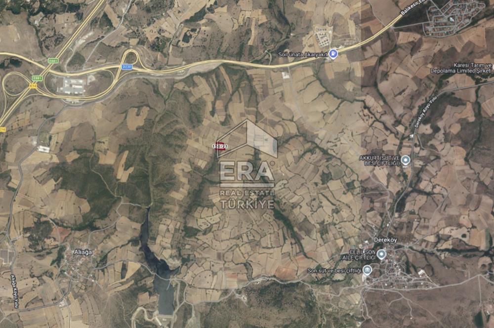 ERA PORT'TAN BALIKESİR DEREKÖY KÖYÜ'NDE 4.217,15m² TARLA