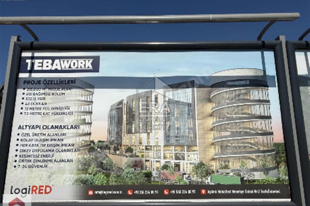 Aydınlı tebawork kiralık dükkan
