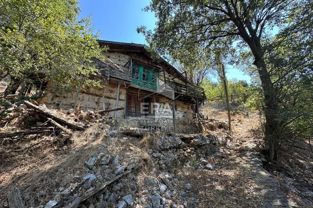 ANTALYA AKSEKİ ÇINARDİBİ MAHALLESİ SATILIK TAŞ EV ve ARAZİ