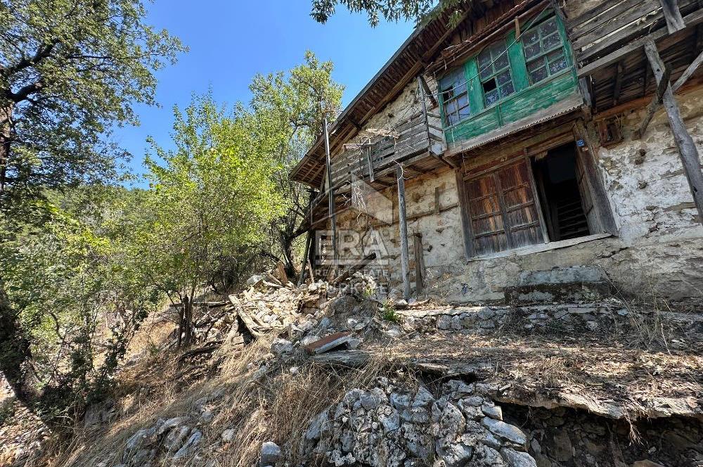 ANTALYA AKSEKİ ÇINARDİBİ MAHALLESİ SATILIK TAŞ EV ve ARAZİ