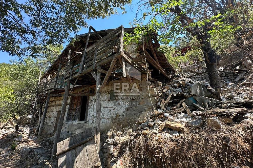 ANTALYA AKSEKİ ÇINARDİBİ MAHALLESİ SATILIK TAŞ EV ve ARAZİ