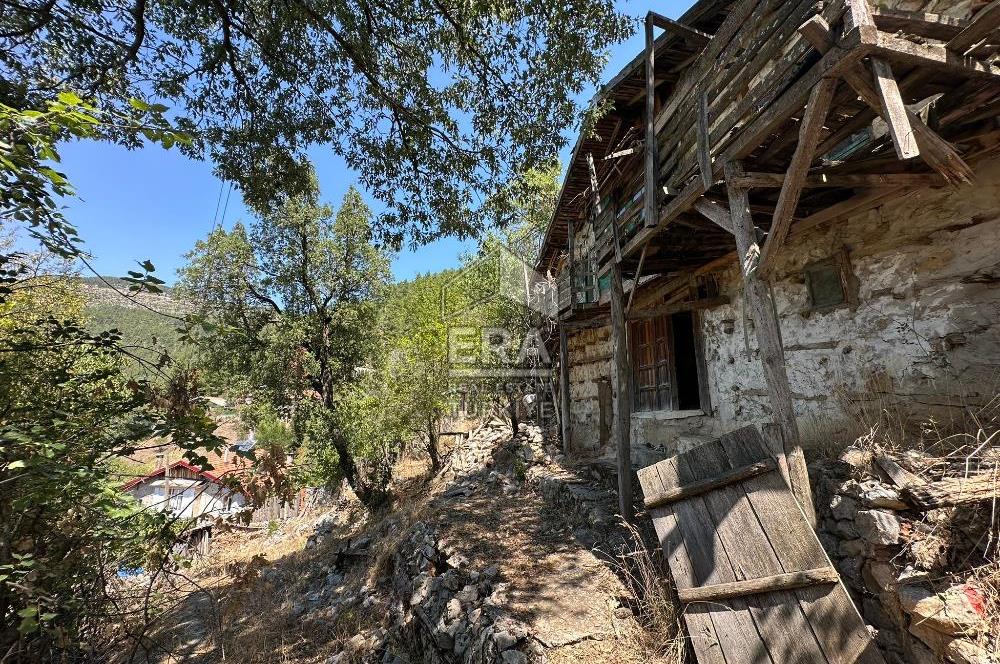 ANTALYA AKSEKİ ÇINARDİBİ MAHALLESİ SATILIK TAŞ EV ve ARAZİ