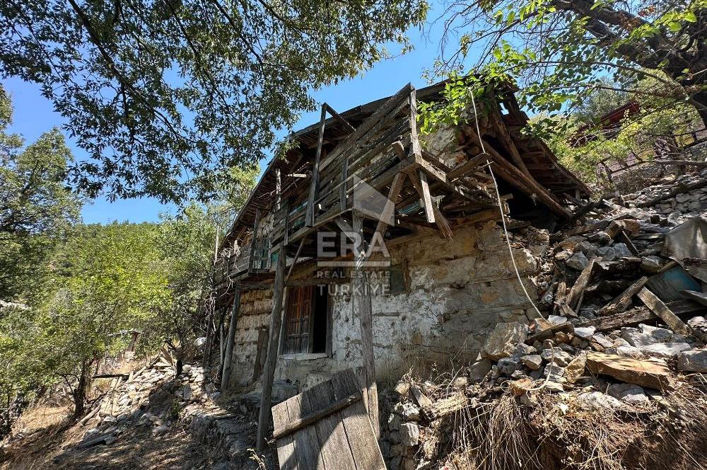 ANTALYA AKSEKİ ÇINARDİBİ MAHALLESİ SATILIK TAŞ EV ve ARAZİ