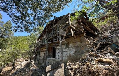 ANTALYA AKSEKİ ÇINARDİBİ MAHALLESİ SATILIK TAŞ EV ve ARAZİ