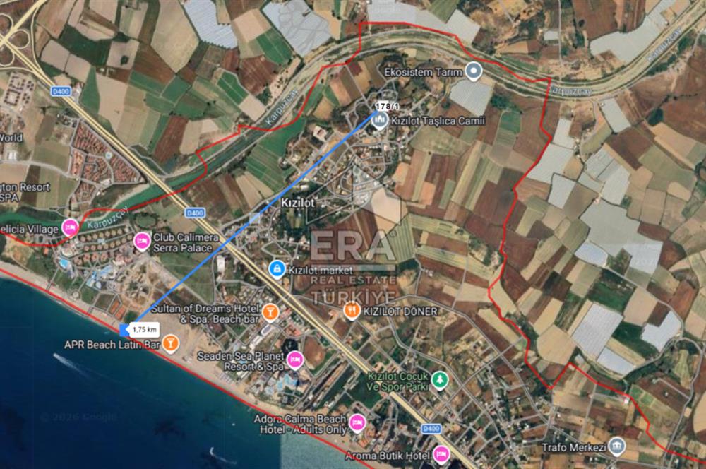 ANTALYA MANAVGAT KIZILOT MAHALLESİ SATILIK ARSA