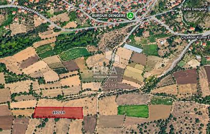BURDUR İLİ ÇAVDIR 'DENGERE'BÖLMEPINAR'DA 6,800 m2 TEK TAPU TARLA