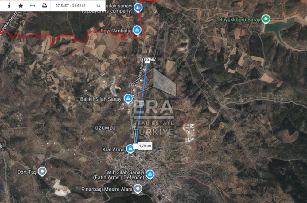 KONYA BEYŞEHİR ÜZÜMLÜDERE DE SATILIK TARLA